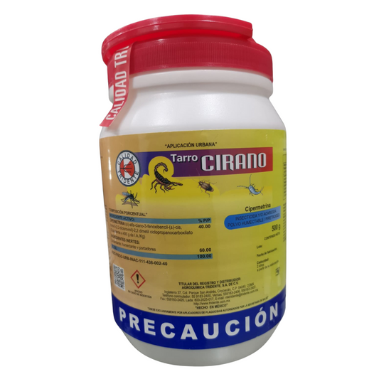 Cirano Tarro 550 gr Tridente Cipermetrina 40%