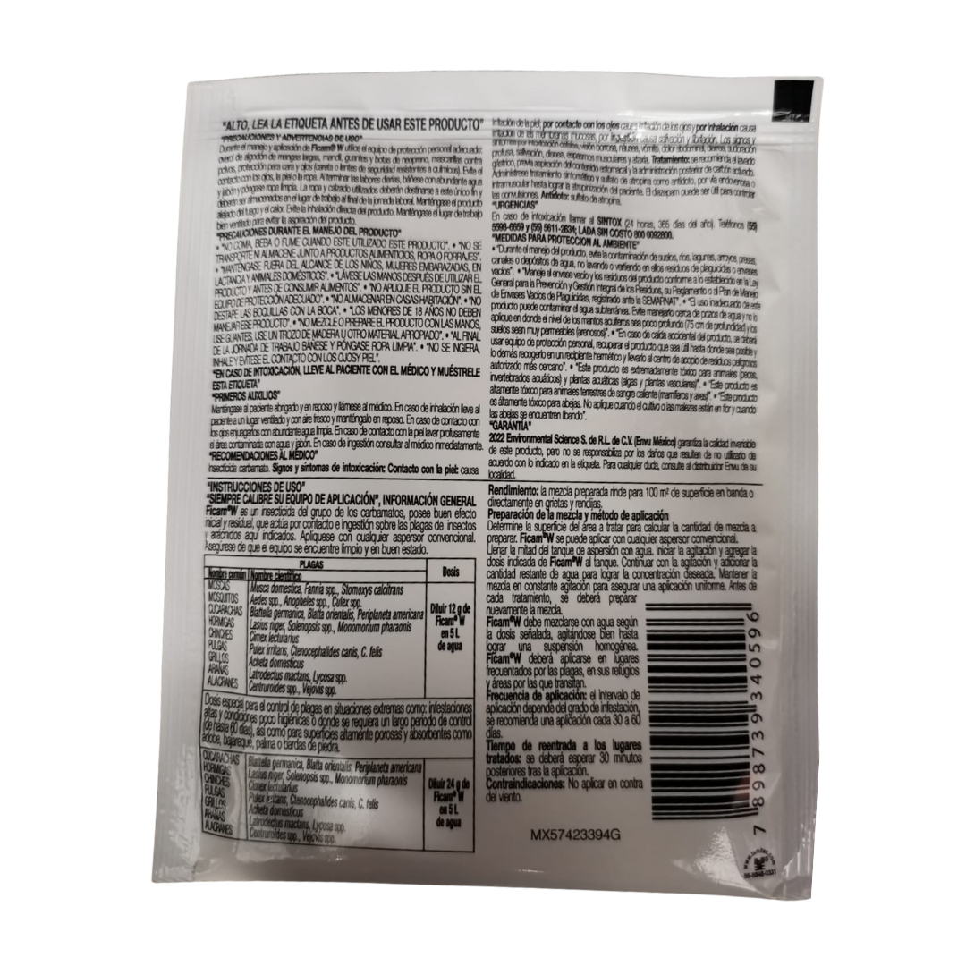 FICAM W 12 GRS BENDIOCARD 80% ENVU