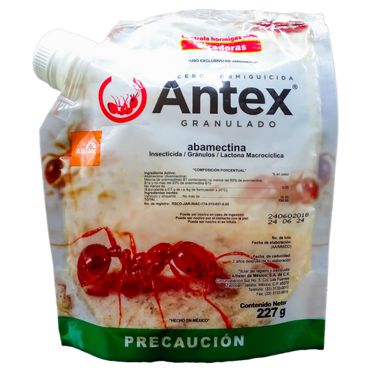 ANTEX GRANULADO ABAMECTINA 0.05% 227 GRS ALLISTER