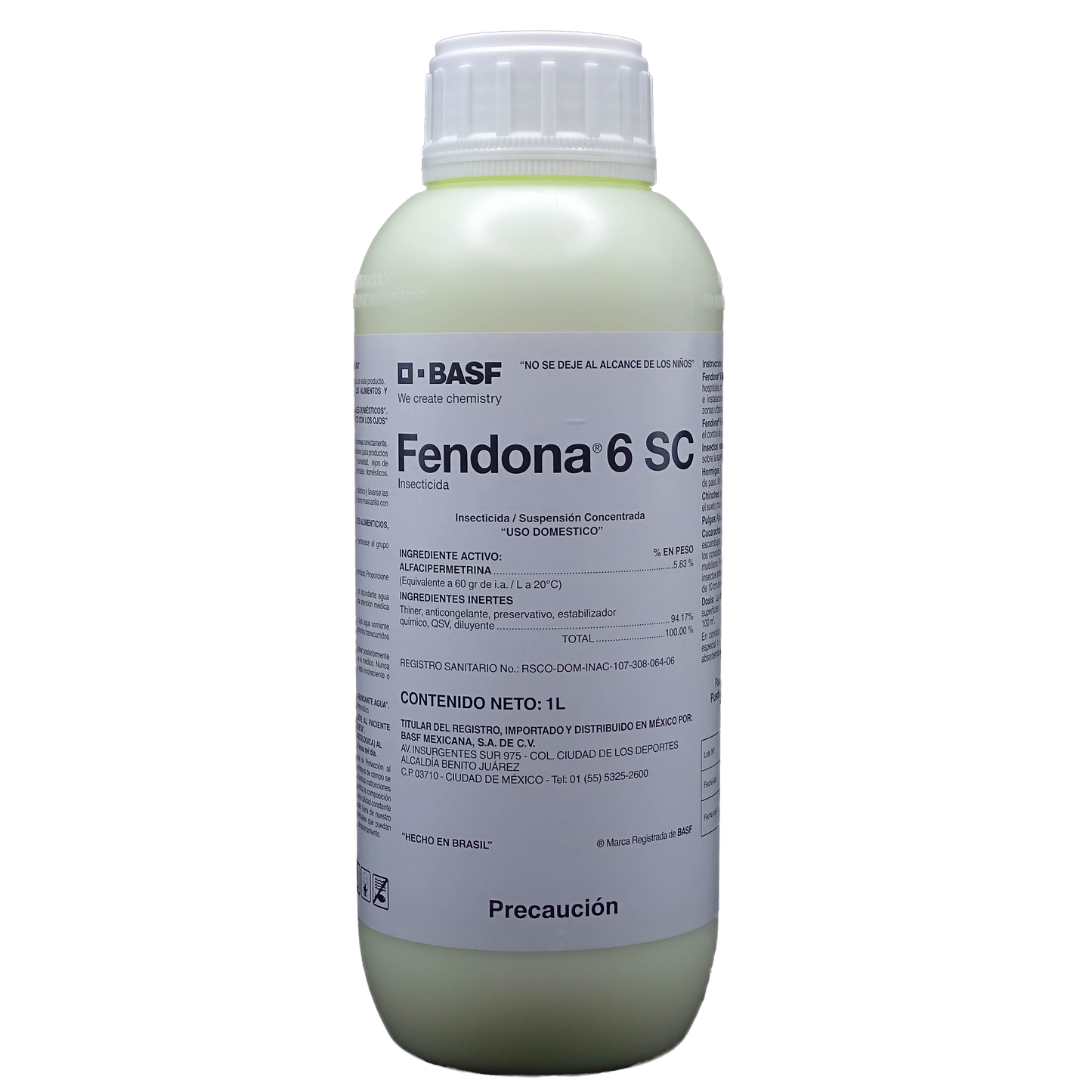 FENDONA 6 SC 1LT ALFACIPERMETRINA 5.83% BASF