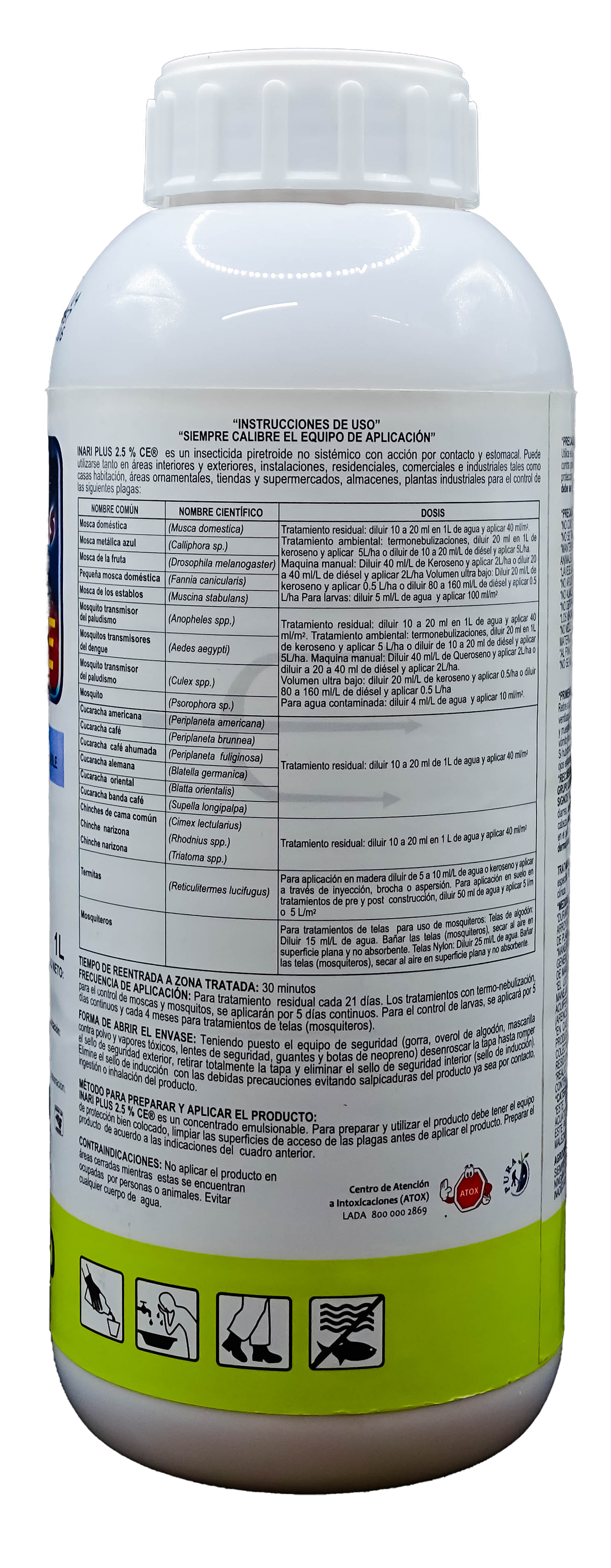Inari Plus 2.5% CE Tridente Lambda Cyhalotrina 2.7%