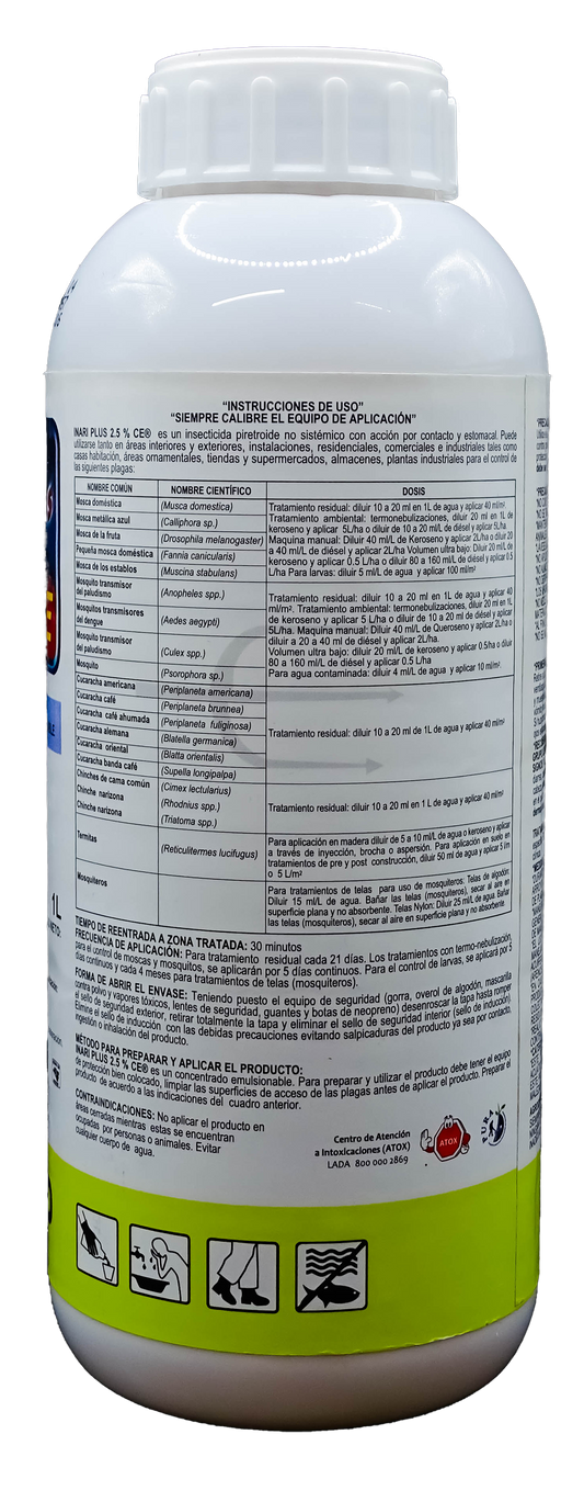 Inari Plus 2.5% CE Tridente Lambda Cyhalotrina 2.7%