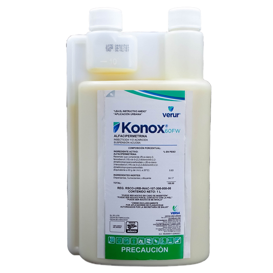 KONOX 60 FW 1 LT ALFACIPERMETRINA 5.83% VERUR