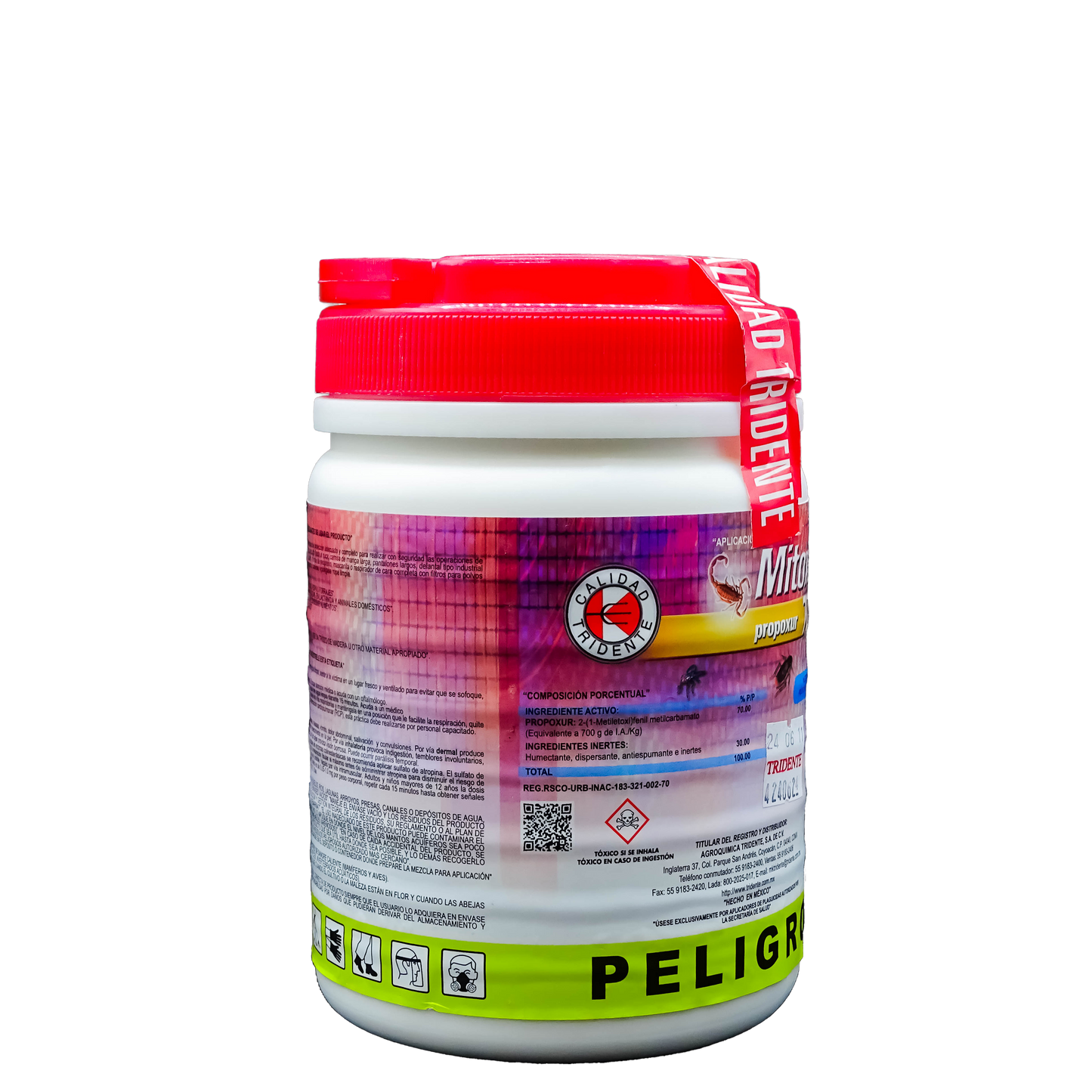 Mitoxur 70 PH 250 gr Tridente Propoxur 70%