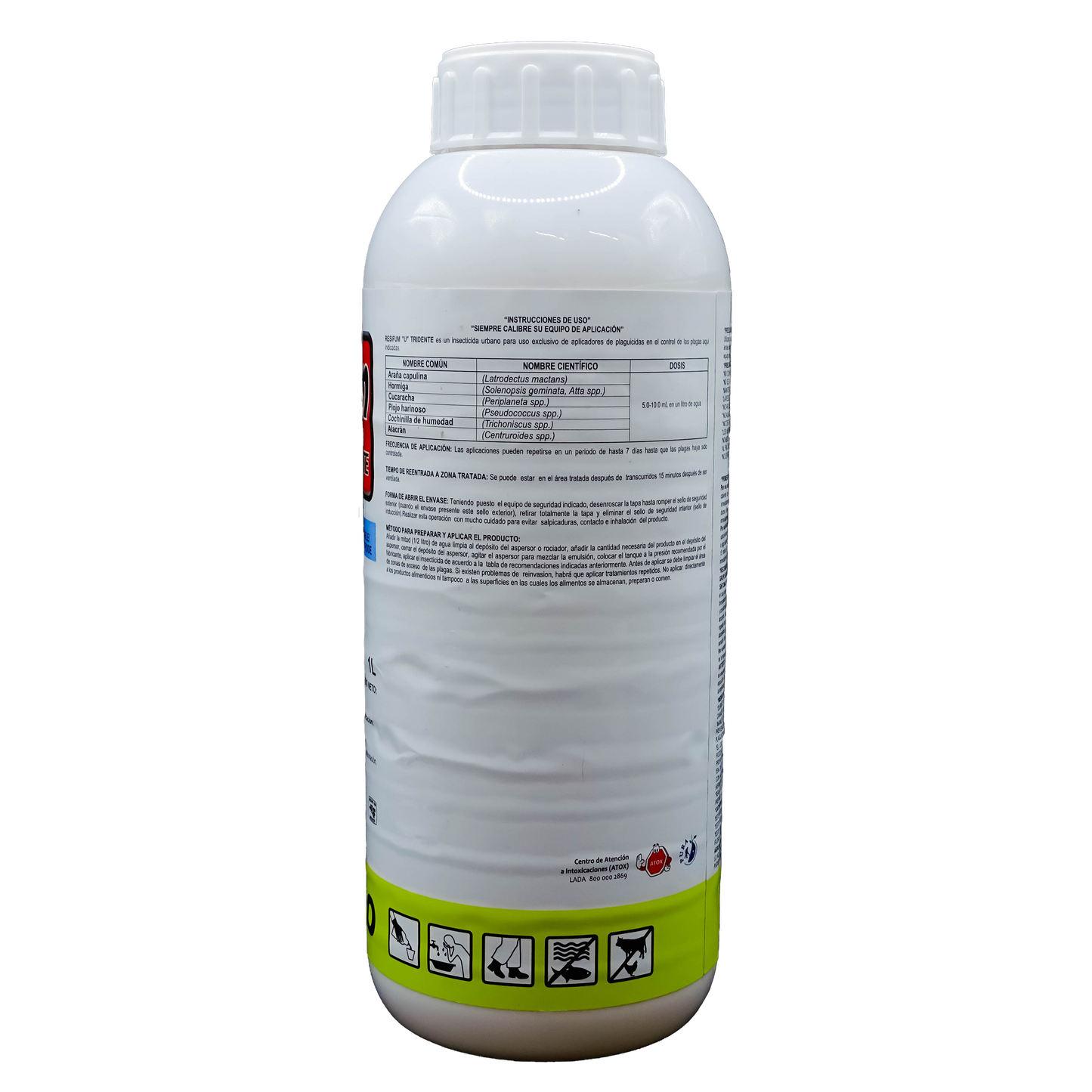 Resifum U 1 lt Tridente Cipermetrina 4.5% Diclorvos 20%