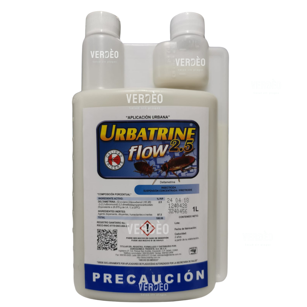 Urbatrine Flo 1 lt Tridente Deltametrina 2.5%
