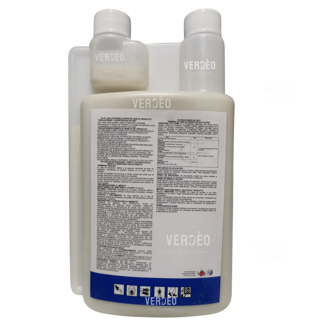 Urbatrine Flo 1 lt Tridente Deltametrina 2.5%
