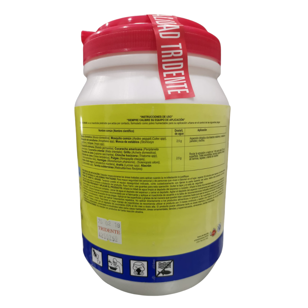 Cirano Tarro 550 gr Tridente Cipermetrina 40%