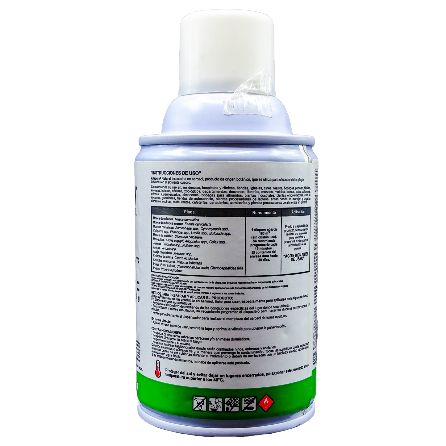 ALLSPRAY NATURAL DISPENSADOR 181 GRS PIRETRINAS 1% ALLISTER