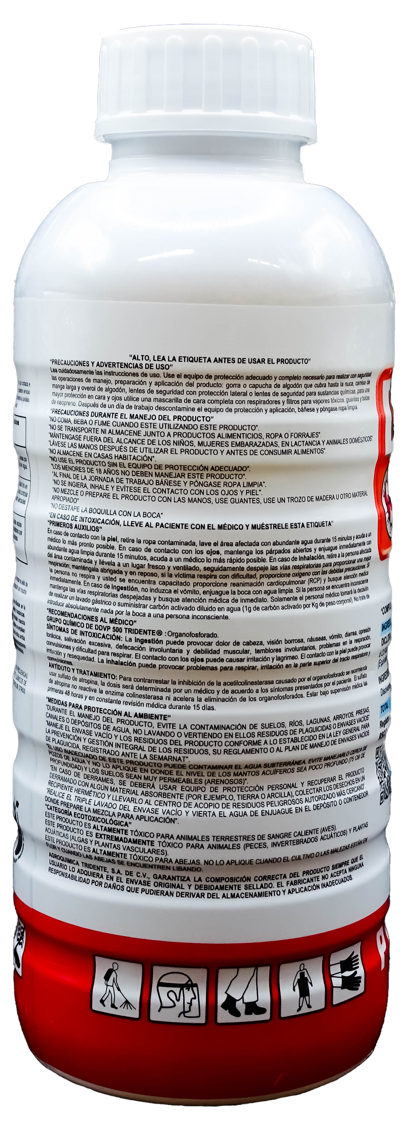 DDVP 500 U 1 Lt Tridente Diclorvos 47.5%