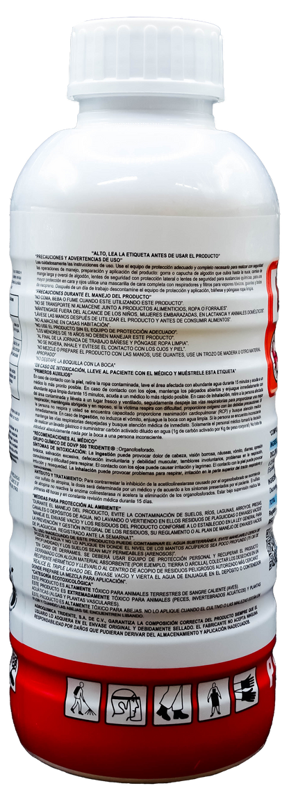 DDVP 500 U 1 Lt Tridente Diclorvos 47.5%