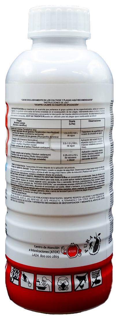 DDVP 500 U 1 Lt Tridente Diclorvos 47.5%