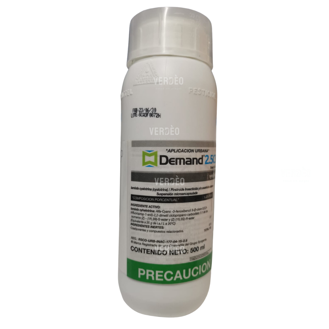 Demand 2.5 CS 500 ml Syngenta Lambda Cyalotrina 2.5%