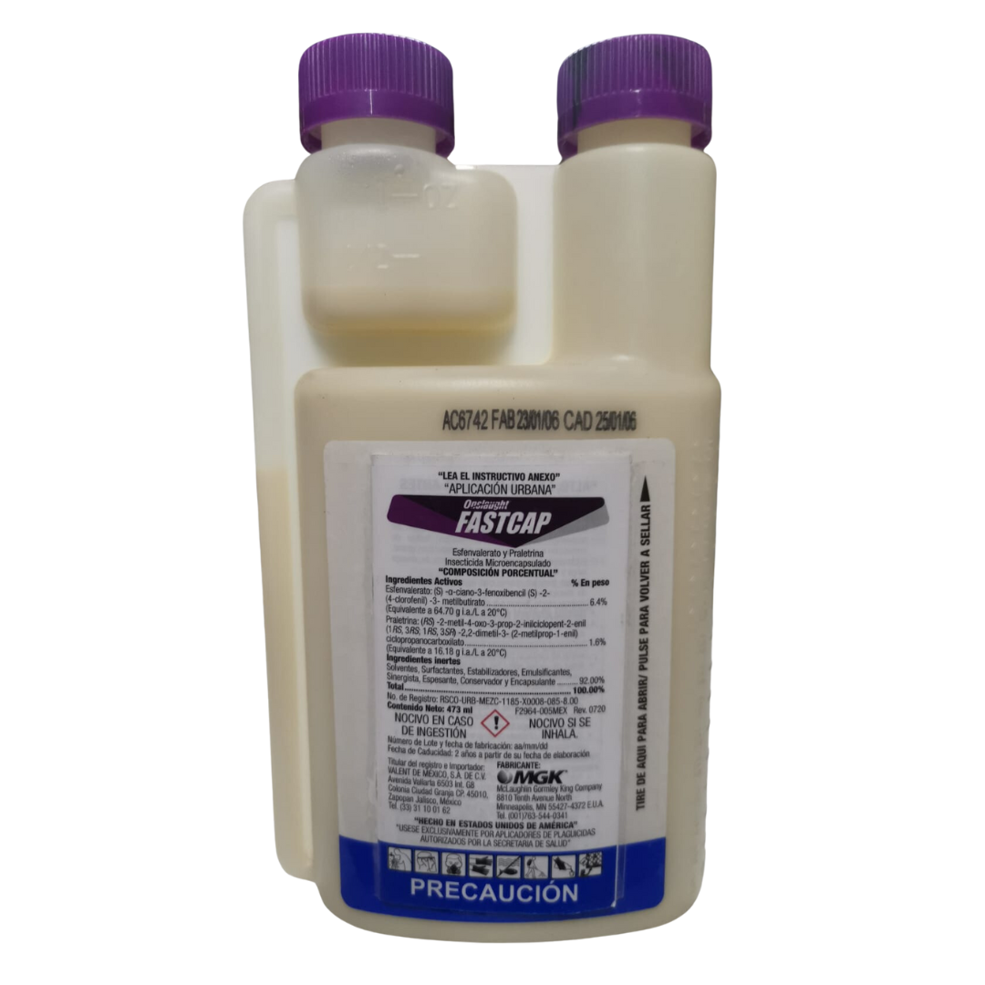 ONSLAUGHT FASTCAP 473 ML ESFENVALERATO 6.4% PALETRINA 1.6% MGK
