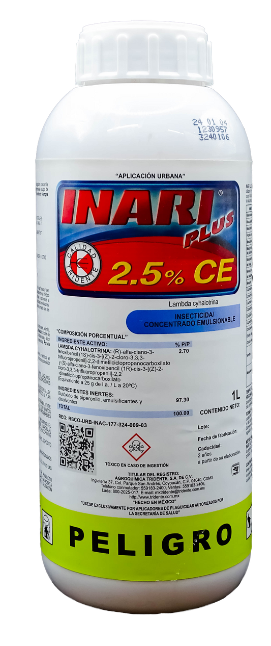 Inari Plus 2.5% CE Tridente Lambda Cyhalotrina 2.7%