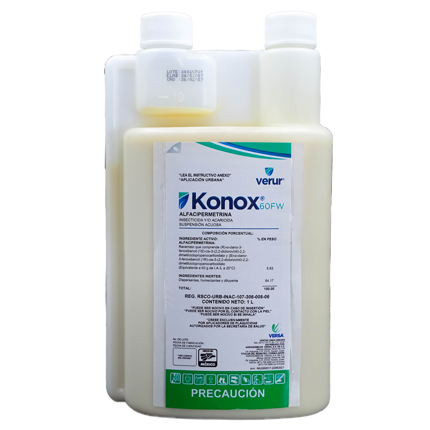 KONOX 60 FW 1 LT ALFACIPERMETRINA 5.83% VERUR