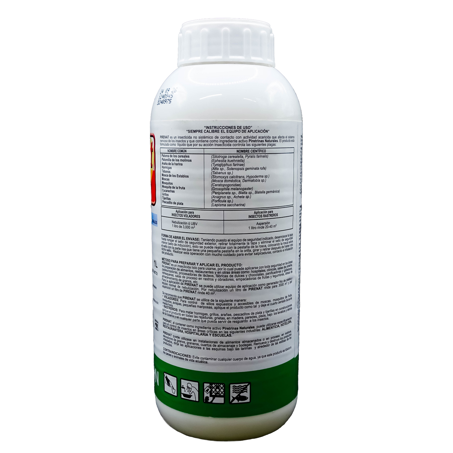 Pirenat 1 lt Tridente Piretrinas 0.4%