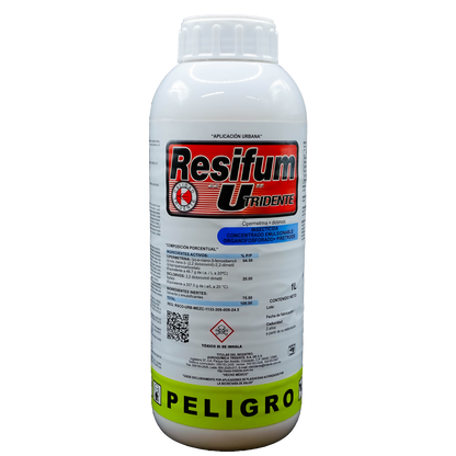 Resifum U 1 lt Tridente Cipermetrina 4.5% Diclorvos 20%