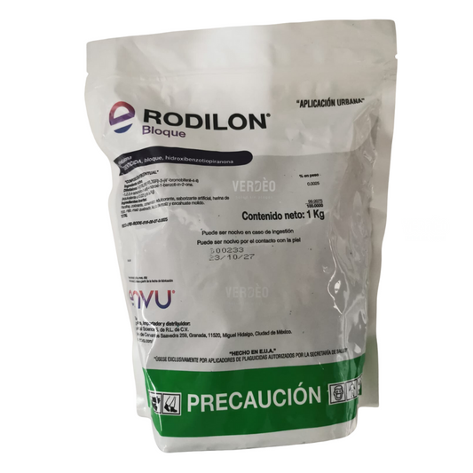 RODILON BLOQUE DIAFETILONA 0.0025% 1 Kg ENVU