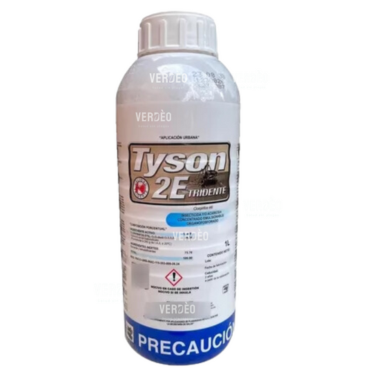 Tyson 2E 1 lt Tridente Clororpirifos etil 26.24%