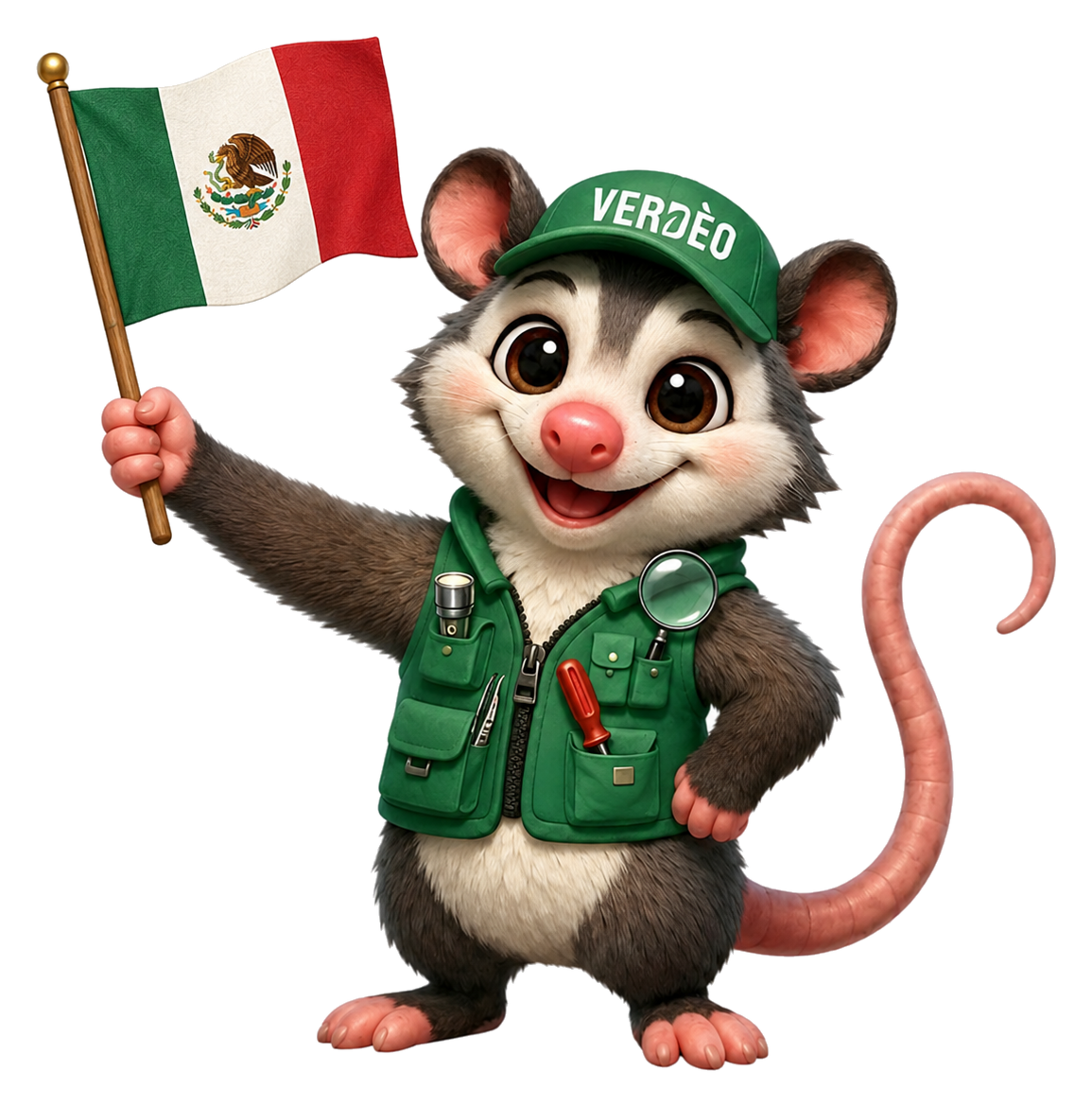 Kuali, mascota oficial de Verdeo